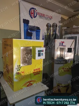Cooking oil ATMs ready for delivery, May 2022