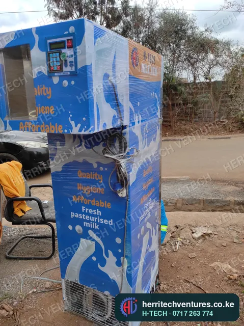 The milk ATM before delivery, August 2022