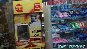 Placement of the salad oil ATM next to the cooking aisle, January 2019