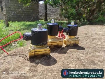 Solenoid valves that open and close the refill points, December 2021