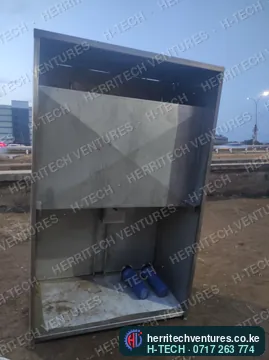 The open stainless water station, March 2023