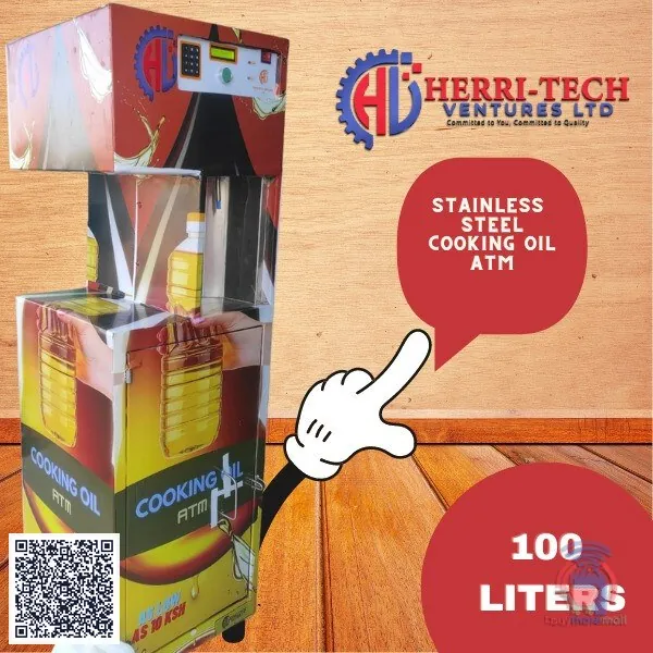 100 Liters cooking oil vending machine (Stainless steel) price in Kenya
