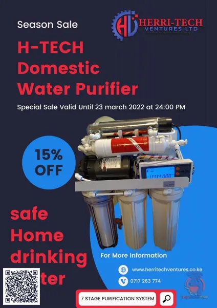 7 stage Domestic water purifier price in Kenya
