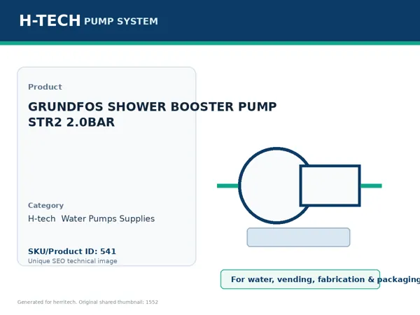 GRUNDFOS SHOWER BOOSTER PUMP STR2 2.0BAR price in Kenya