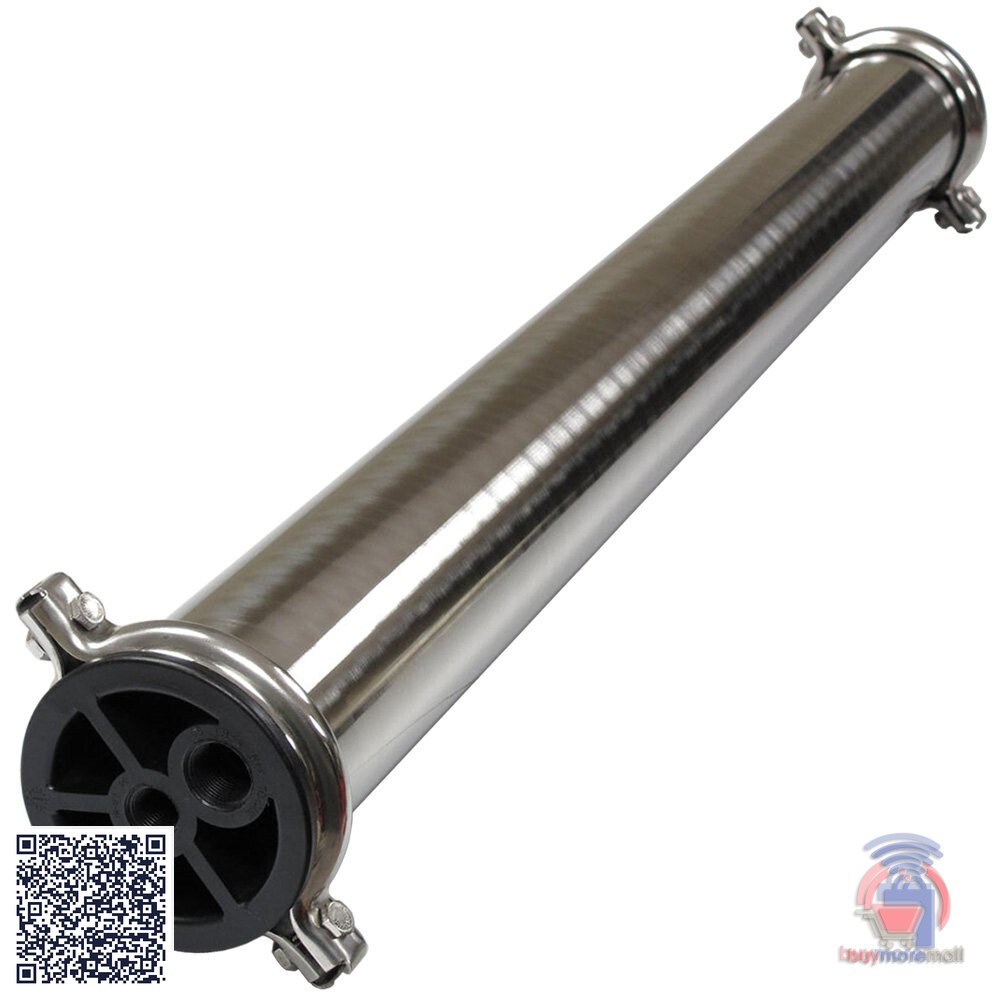 Side Port 4021 (4"seamless) Stainless Steel Membrane Housing