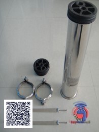 Side Port 2540 (2.5"seamless) Stainless Steel Membrane Housing