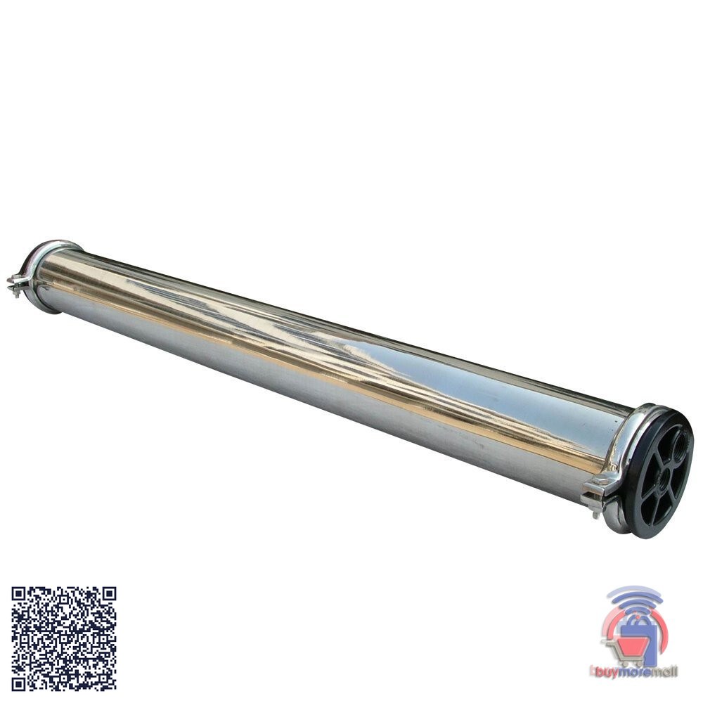 Side Port 4080 (4"seamless) Stainless Steel Membrane Housing